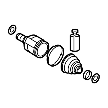 Hyundai 49534-K9100 Joint Kit-FR Axle Diff Side