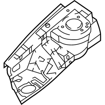 Hyundai 64501-26202 Panel Assembly-Fender Apron,LH