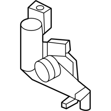 Hyundai 86581-DS000 HOLDER-PARKING ASSIST SYSTEM N