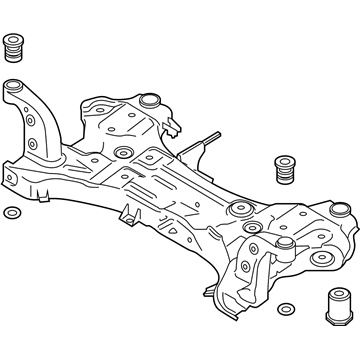 2020 Hyundai Elantra GT Front Cross-Member - 62405-G3050