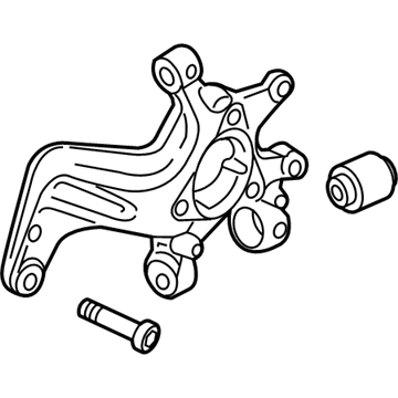 Hyundai 52710-K9000 Carrier Assembly-Rear Axle,LH