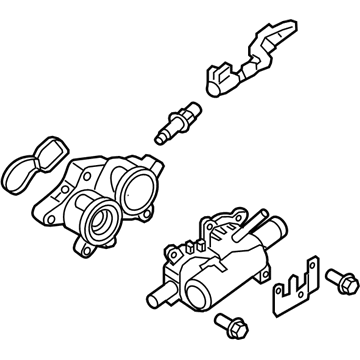 Hyundai 25600-03HC5 Control Assembly-Coolant Temperature