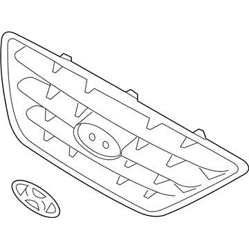 2005 Hyundai Elantra Grille - 86360-2D600