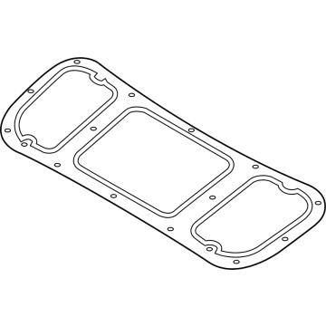 Hyundai 81125-GI000 PAD-HOOD INSULATING