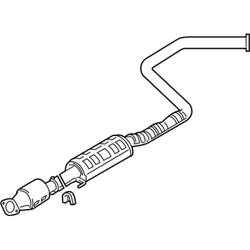 2020 Hyundai Veloster Muffler - 28600-J3740