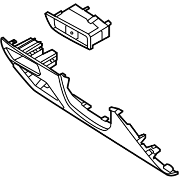 Hyundai 84750-AR100-GLW PANEL ASSY-LOWER CRASH PAD,LH