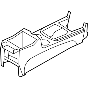 Hyundai Center Console Base - 84610-2B100-WK