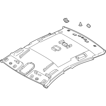 Hyundai 85410-KL200-NNB HEADLINING ASSY