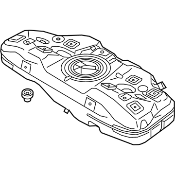 2020 Hyundai Accent Fuel Tank - 31150-H9500