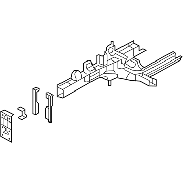 Hyundai 64605-2V100 Member Assembly-Front Side,LH