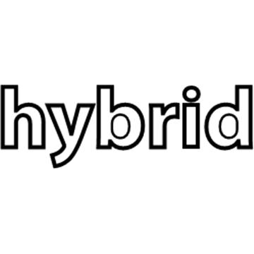 Hyundai 86330-G2000 Hybrid Emblem