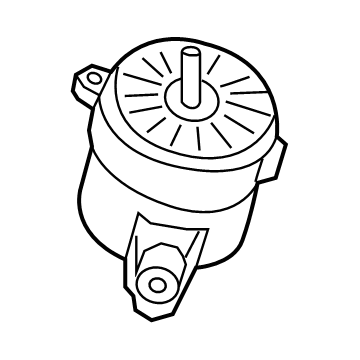 2021 Hyundai Genesis G70 Motor And Transmission Mount - 21840-J5300