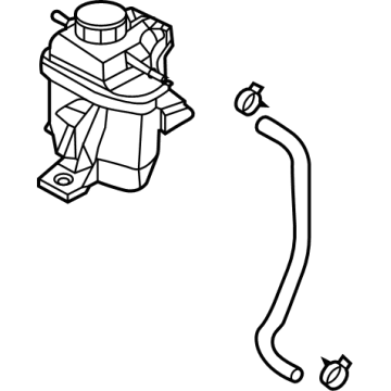 2021 Hyundai Genesis G80 Coolant Reservoir - 28278-3N000