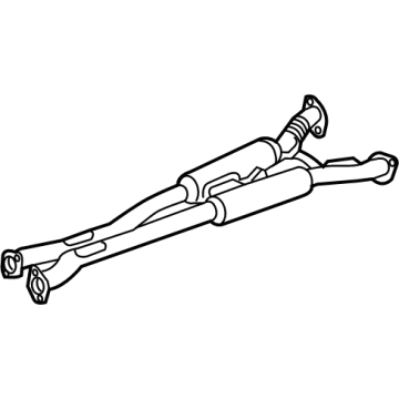 Hyundai 28650-D2300 Center Muffler Assembly