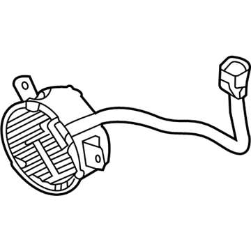 2019 Hyundai Veloster Fan Motor - 25386-J9000