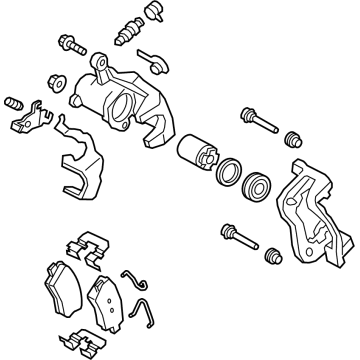 2020 Hyundai Venue Brake Caliper Bracket - 58210-K2300