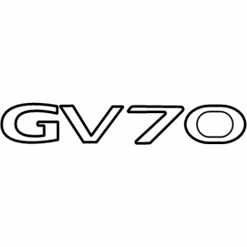 Hyundai 86310-AR000 EMBLEM-GV70