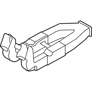 Hyundai 97020-3S000 Duct Assembly-Rear Ventilator.No2