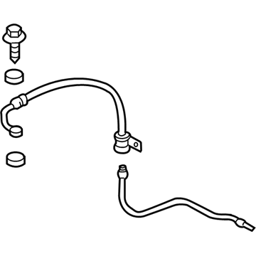 Hyundai 57510-2C200 Hose Assembly-Power Steering Oil Pressure