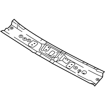 Hyundai 67121-AA001 RAIL ASSY-ROOF FR