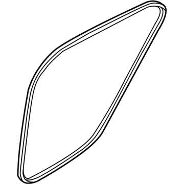 Hyundai Genesis G90 Door Seal - 83120-D2000-NNB