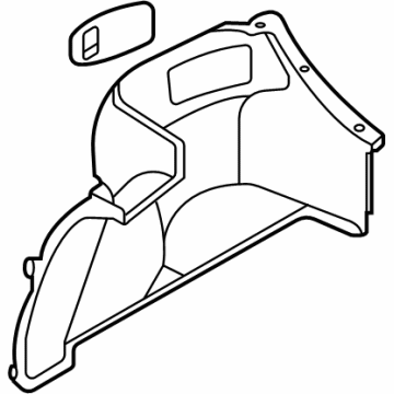 Hyundai 85740-AB000-MC Trim Assembly-Luggage Side RH