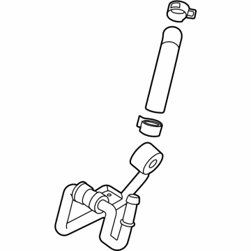 Hyundai 28255-3N101 PIPE & HOSE ASSY-T/C WATER DRA