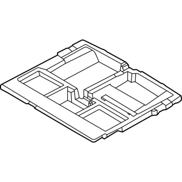 Hyundai 85750-CW000 Tray-Luggage,Center