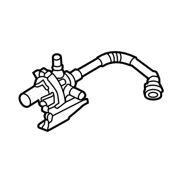 Hyundai 25660-GI500 3WAY VALVE-COOLANT