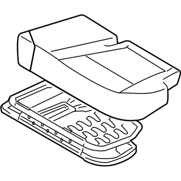 Hyundai 89100-3J151-WKH Cushion Assembly-Rear Seat,LH