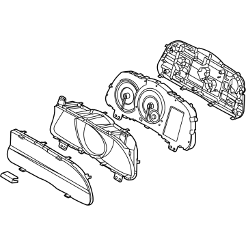 Hyundai 94001-BY000 Cluster Assembly-Instrument