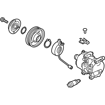 2018 Hyundai Kona A/C Compressor - 97701-J9200