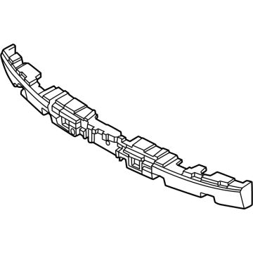 Hyundai 86521-KL100 ABSORBER-FRONT BUMPER ENERGY