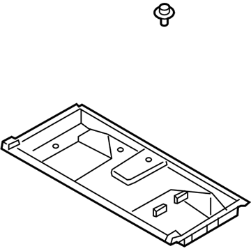 Hyundai 85750-G7000-T9Y Tray Assembly-Luggage