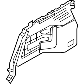 Hyundai 85730-G7000-T9Y Trim Assembly-Luggage Side LH