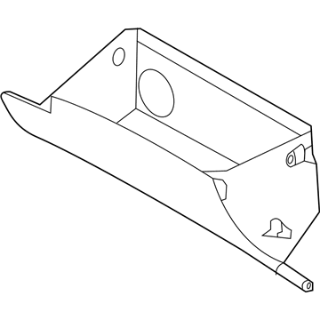 Hyundai Santa Fe XL Glove Box - 84510-B8000-NBC