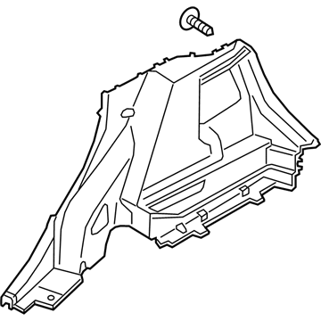 Hyundai 85740-J9100-TRY Trim Assembly-Luggage Side RH