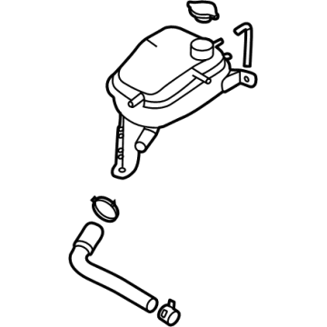 2022 Hyundai Elantra Coolant Reservoir - 25430-AA000