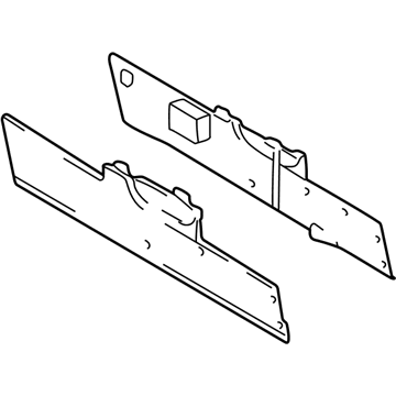 Hyundai 84625-26000-MR Trim Assembly-Console Side,RH