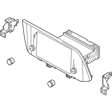 Hyundai 96160-L5650-SSW Audio Assembly