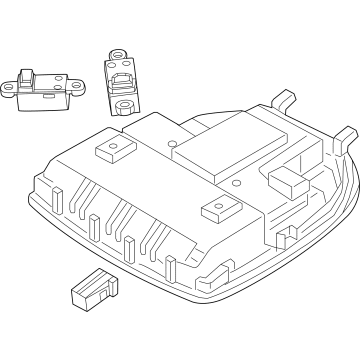 Hyundai 92800-T1100-NBD LAMP ASSY-OVERHEAD CONSOLE