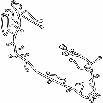 Hyundai 91890-S2510 Wiring Harness-FR Bumper