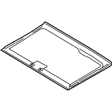 Hyundai 81666-3J001-6T Sunshade Assembly-Sunroof