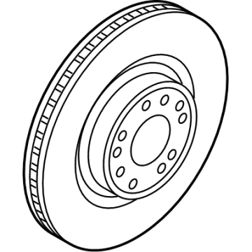 Hyundai Genesis G80 Brake Disc - 51712-T1200