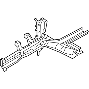 Hyundai 64601-G3000 Member Assembly-Front Side,LH