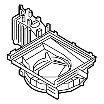 Hyundai 97111-DS000 CASE-BLOWER,UPR