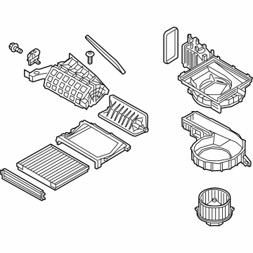 Hyundai 97100-DS000 BLOWER UNIT