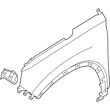 2020 Hyundai Santa Fe Fender - 66310-S2000