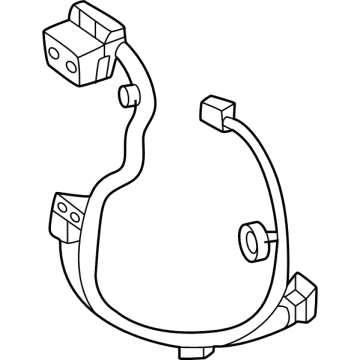 Hyundai 863C8-DS000 WIRE ASSY-CHARGE DOOR