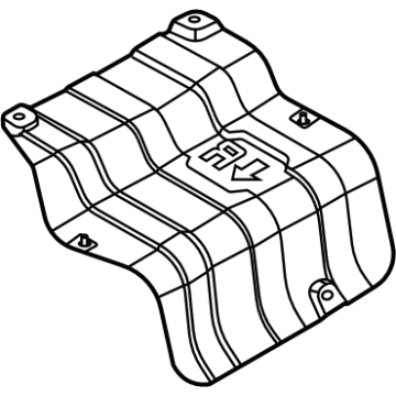 2021 Hyundai Sonata Hybrid Exhaust Heat Shield - 28796-L1000